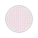 Παιδικά υφάσματα Καρώ για σεντόνια  και μάσκες Φ. 1,60 μ. 100% Βαμβακερά Χρώμα Ροζ-Λευκό / Pink-White